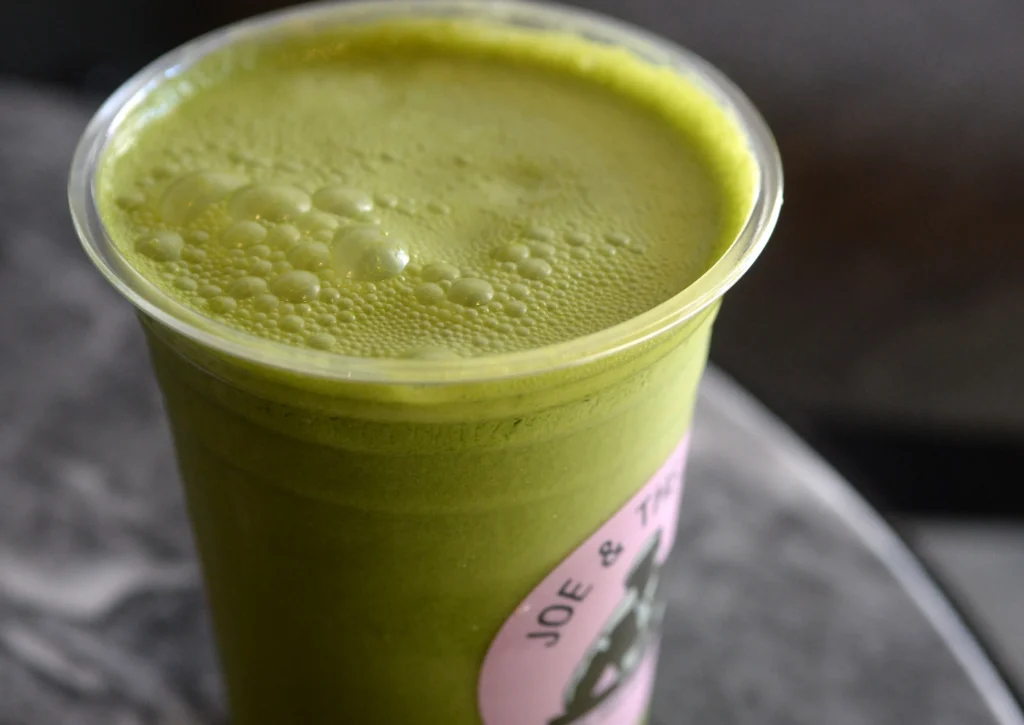 Joe and the Juice Menu Health-Conscious Drink Choices