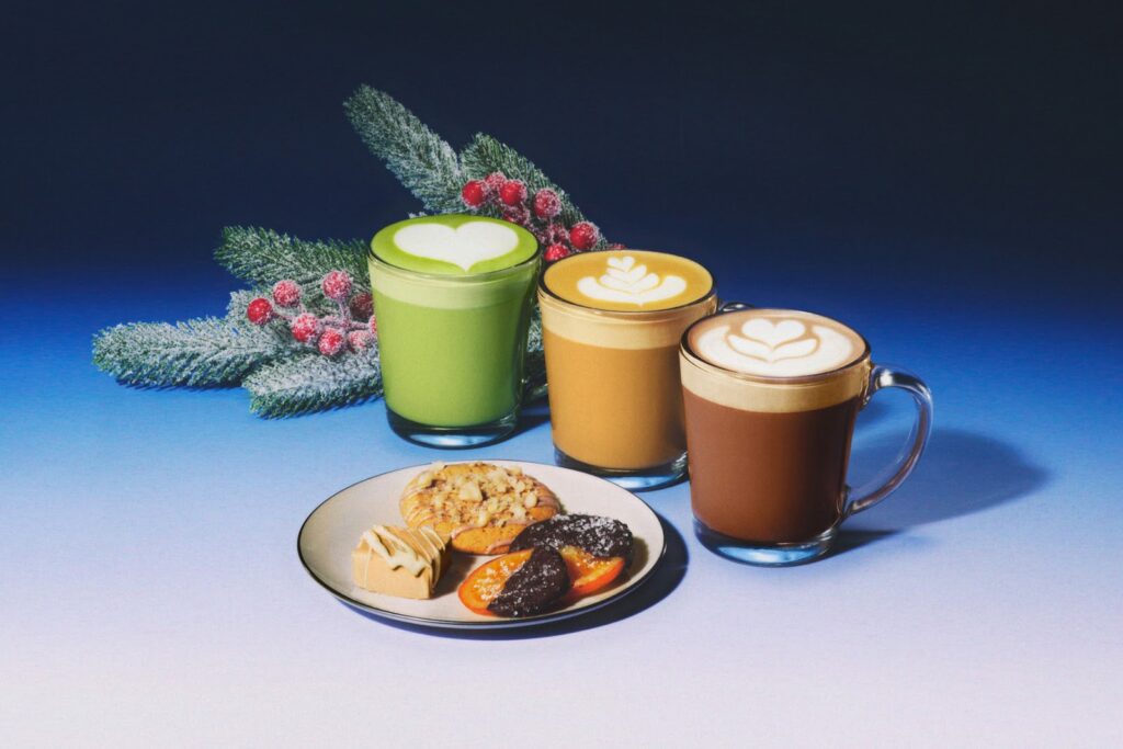 Blank Street Menu Minimalist Coffee and Snacks